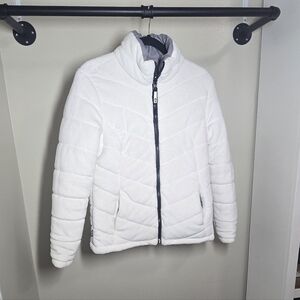 Free Country White Puffer Jacket